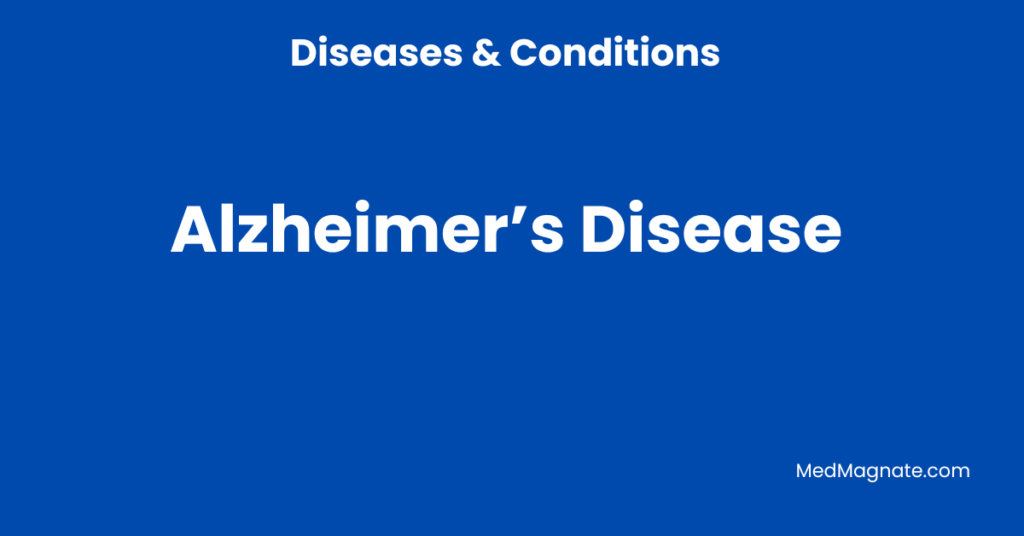 Alzheimer’s-Disease