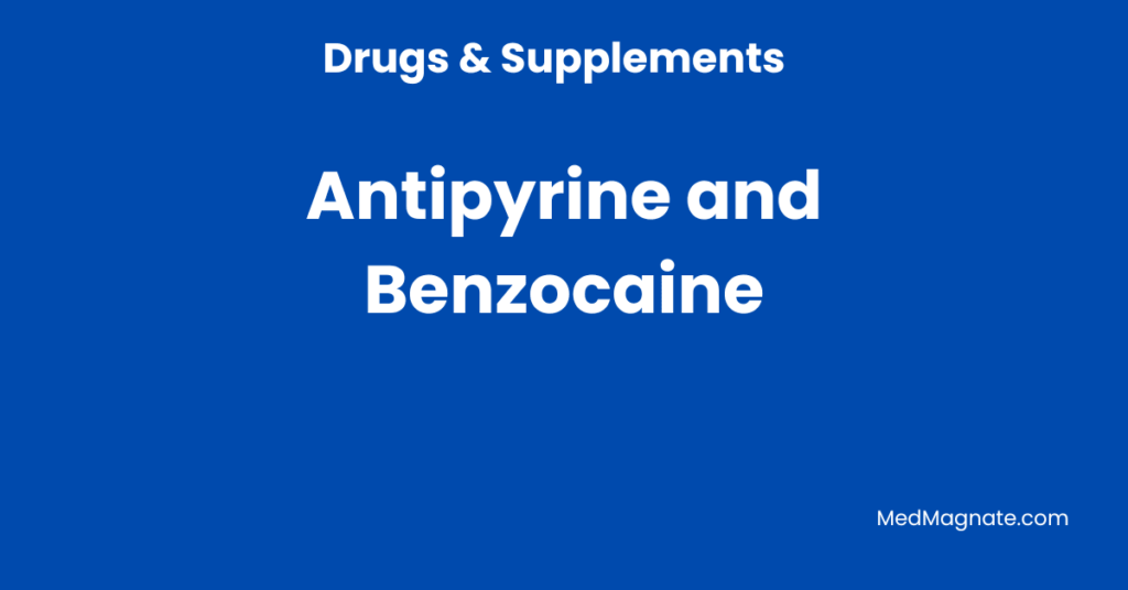 Antipyrine-and-Benzocaine